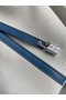 Hermes Picotin Lock 22 Bicolor Handmade Bag in Gris Mouette and Blue Agate Swift Leather Replica