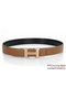 Hermes 43mm Calf Leather Belt HB107-2 Replica