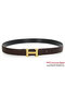 Hermes 43mm Calf Leather Belt HB108-4 Replica