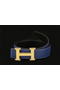 Hermes Belt HB5208 RoyalBlue Gold Replica
