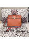 Hermes Birkin 25CM Tote Bag Original Leather H25 Orange Replica
