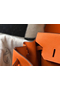 Hermes Birkin 35cm Bag In Orange Clemence Leather GHW Replica