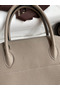 Hermes Bolide 1923 31 Handmade Bag In Gris Asphalt Clemence Leather Replica