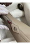 Hermes Bolide 1923 31 Handmade Bag In Gris Asphalt Clemence Leather Replica