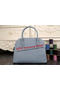 Hermes Bolide 31CM Original Leather Tote Bag SkyBlue Replica