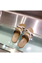 Hermes Claire Sandals In White Calfskin Replica