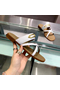 Hermes Claire Sandals In White Calfskin Replica