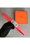 Hermes Collier de Chien belt buckle & Reversible leather strap 24 mm H0521 pink Replica
