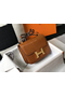Hermes Constance 18 Handmade Bag In Brown Embossed Crocodile Replica