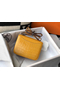 Hermes Constance 18 Handmade Bag In Yellow Embossed Crocodile Replica
