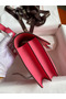 Hermes Constance 24 Handmade Bag In Rose Lipstick Epsom Calfskin Replica