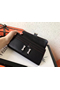 Hermes Constance Long Wallet In Black Swift Leather Replica