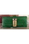 Hermes Croco Leather Clutch H88017 Green Replica