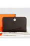 Hermes Dogon Combined Wallet A508 Dark Brown Replica