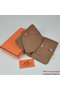 Hermes Dogon Wallet Travel Case H001 Brown Replica