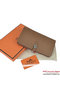 Hermes Dogon Wallet Travel Case H001 Brown Replica