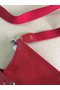 Hermes Evelyne original togo leather mini Shoulder Bag H15698 red Replica