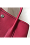 Hermes Garden Party 36 Bag In Rose Tyrien Clemence Leather Replica