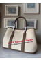 Hermes Garden Party 36CM Bag Canvas Leather H11M Grey Replica
