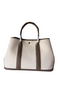 Hermes Garden Party 36CM Bag Canvas Leather H11M Grey Replica