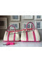 Hermes Garden Party 36CM Bag Canvas Leather H11M Red Replica