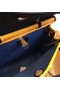 Hermes Herbag 31CM Original Canvas Leather & Calfskin 45987 Yellow&Black Replica