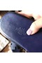 Hermes Izmir Sandals In Navy Blue Clemence Leather Replica