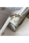 Hermes Kelly 25cm Sellier Bag In White Epsom Leather Replica