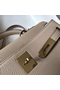 Hermes Kelly 28cm Bag In Argile Clemence Leather GHW Replica