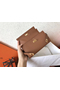 Hermes Kelly Classic Long Wallet In Brown Epsom Leather Replica