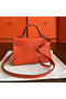Hermes Kelly Mini II Handmade Bag In Orange Epsom Leather Replica
