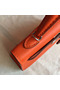 Hermes Kelly Mini II Handmade Bag In Orange Epsom Leather Replica