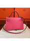 Hermes Kelly Mini II Handmade Bag In Rose Lipstick Chevre Leather Replica