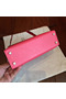 Hermes Kelly Mini II Handmade Bag In Rose Lipstick Chevre Leather Replica