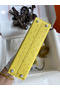 Hermes Kelly Mini II Sellier Handmade Bag In Lime Ostrich Leather Replica