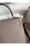 Hermes Kelly Sellier 25 Handmade Bag In Gris Asphalt Epsom Calfskin Replica