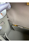 Hermes Kelly Sellier 25 Handmade Bag In Gris Asphalt Epsom Calfskin Replica