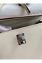 Hermes Kelly Sellier 25 Handmade Bag In Nata Epsom Calfskin Replica