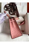 Hermes Kelly Sellier 25 Handmade Bag In Terre Cuite Ostrich Leather Replica