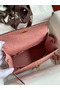 Hermes Kelly Sellier 25 Handmade Bag In Terre Cuite Ostrich Leather Replica