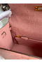 Hermes Kelly Sellier 25 Handmade Bag In Terre Cuite Ostrich Leather Replica