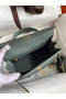 Hermes Kelly Sellier 25 Handmade Bag In Vert Amande Epsom Calfskin Replica