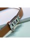 Hermes Leather Belt 24MM 26996 Replica