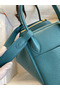 Hermes Lindy 30 Handmade Bag In Vert Bosphore Clemence Leather Replica
