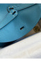 Hermes Lindy 30 Handmade Bag In Vert Bosphore Clemence Leather Replica