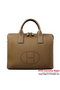 Hermes Mens Briefcase Calf Leather H1289A Khaki Replica