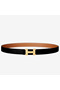 Hermes Mini Constance 24mm Reversible Belt Black/Gold Replica