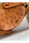 Hermes Mini Lindy Handmade Bag In Gold Ostrich Leather Replica