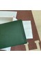 Hermes Original Espom Leather Clutch 37088 blackish green Replica