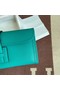 Hermes Original Espom Leather Clutch 37088 blue Replica